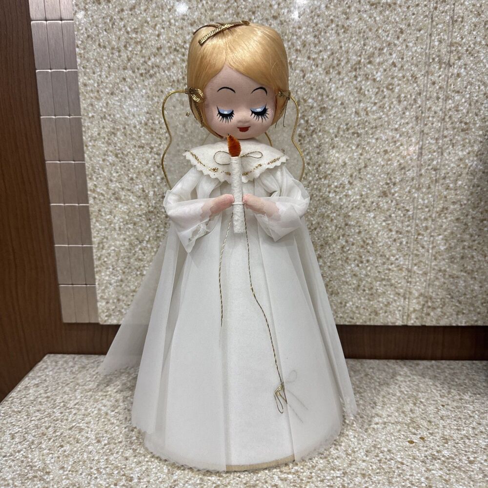 Vintage Angel Table top 11 Inches Tall Made In Japan